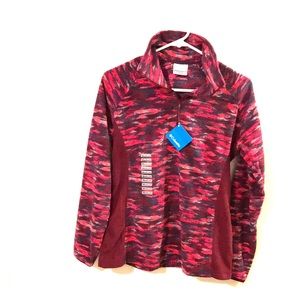 BNWT WOMEN’S COLUMBIA SPORTSWEAR HALF ZIP FLEECE